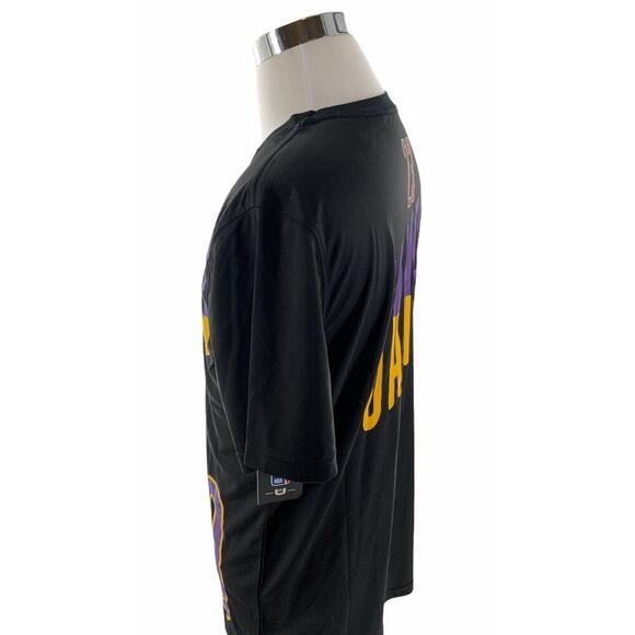 NBA LA Lakers LeBron James #23 Jersey Mens M Basketball Sporty Active Pullover - Picture 2 of 5